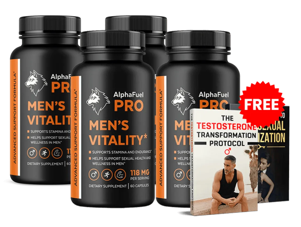 AlphaFuel Pro 4-bottle package
